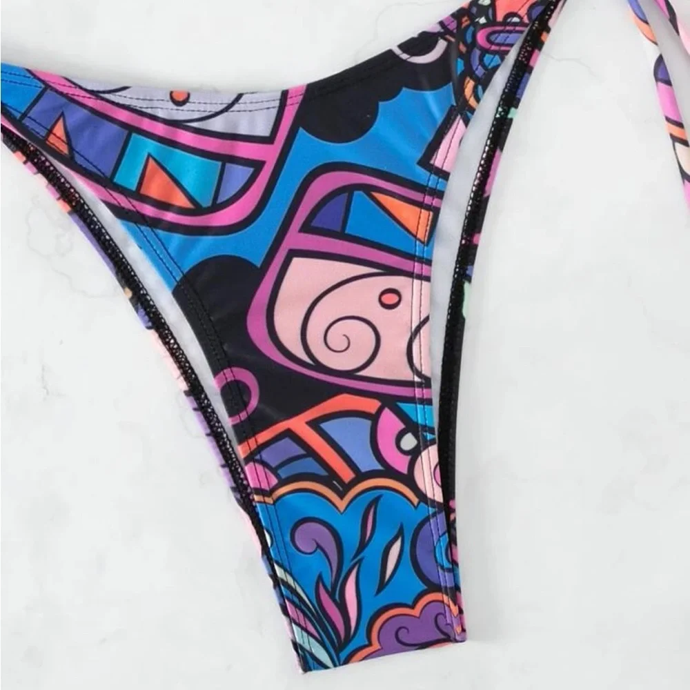 SHEIN Bikini set with head scarf - Picture 4 of 8